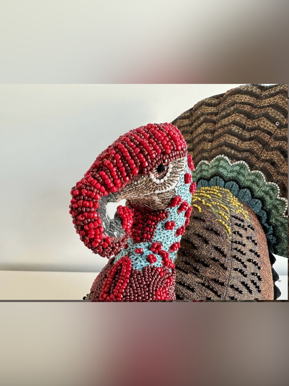 John Derian for Target Beaded Turkey Pillow - Picture 9 of 10